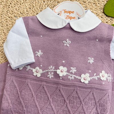  Saída de Maternidade Nicoly - Lilás 